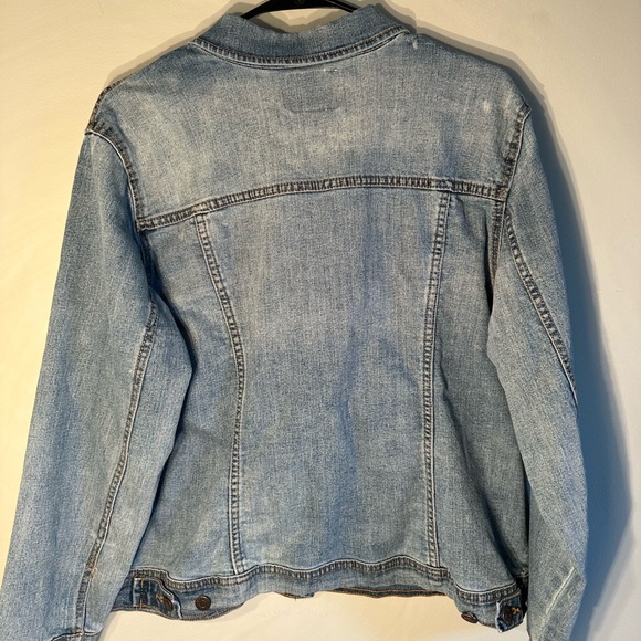 Old Navy Women’s Jean Jacket Size XL - Picture 3 of 3